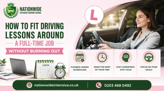 How to Fit Driving Lessons Around a Full-Time Job Without Burning Out