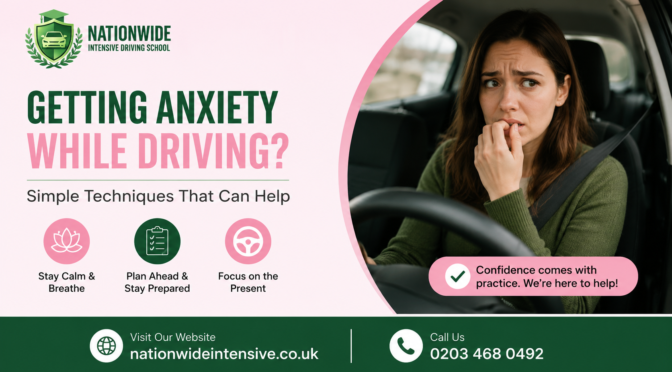 Getting Anxiety While Driving? Simple Techniques That Can Help