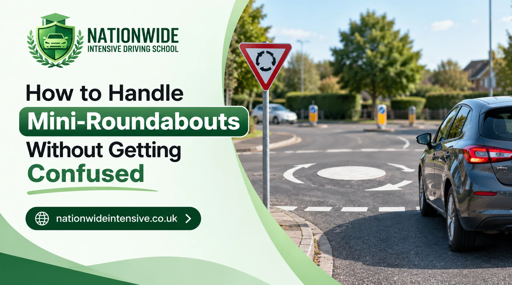 How to Handle Mini-Roundabouts Without Getting Confused